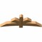 Ekena Millwork Davenport Rough Sawn Timber Gable Bracket, Western Red Cedar, 72"W x 24"H x 6"D x 6"F, 8/12 Pitch GBW072X24X0606DAV00RWR - alternate 4